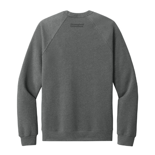 Bella + Canvas Fleece Grey Secondary Logo Sweatshirt