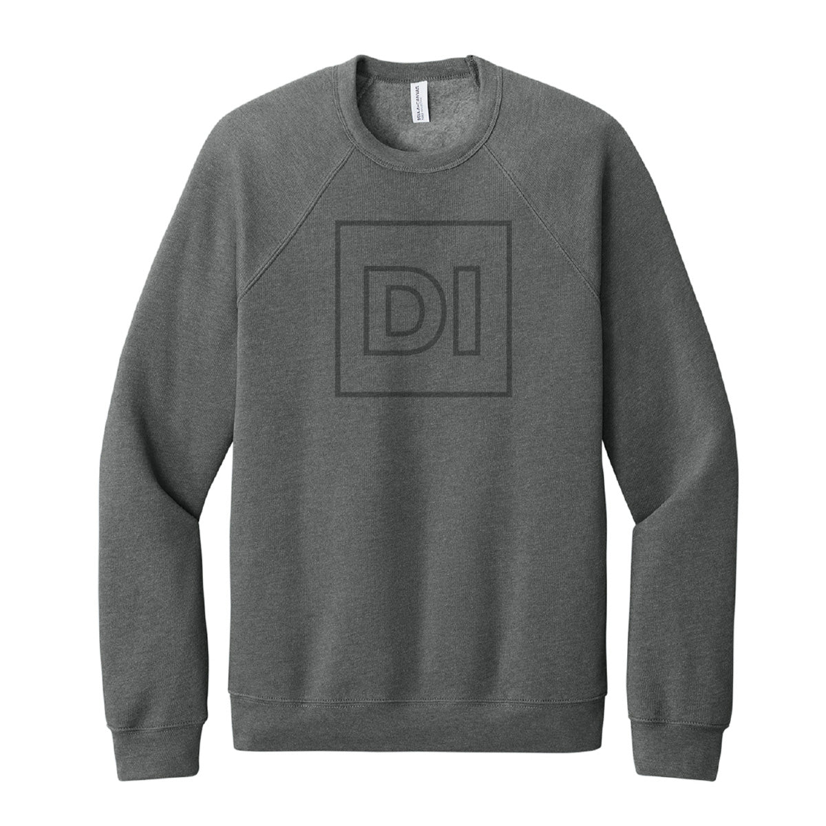 Bella + Canvas Fleece Grey Secondary Logo Sweatshirt
