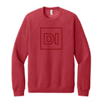 Bella + Canvas Fleece Red Secondary Logo Sweatshirt