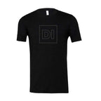 Bella + Canvas Triblend Black Secondary Logo Short-Sleeve T-Shirt