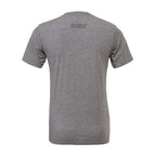 Bella + Canvas Triblend Grey Secondary Logo Short-Sleeve T-Shirt