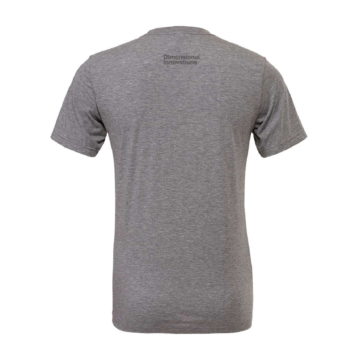 Bella + Canvas Triblend Grey Secondary Logo Short-Sleeve T-Shirt