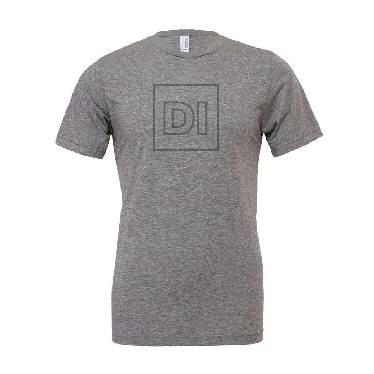 Bella + Canvas Triblend Grey Secondary Logo Short-Sleeve T-Shirt