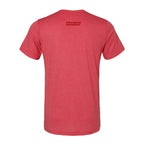 Bella + Canvas Triblend Red Secondary Logo Short-Sleeve T-Shirt