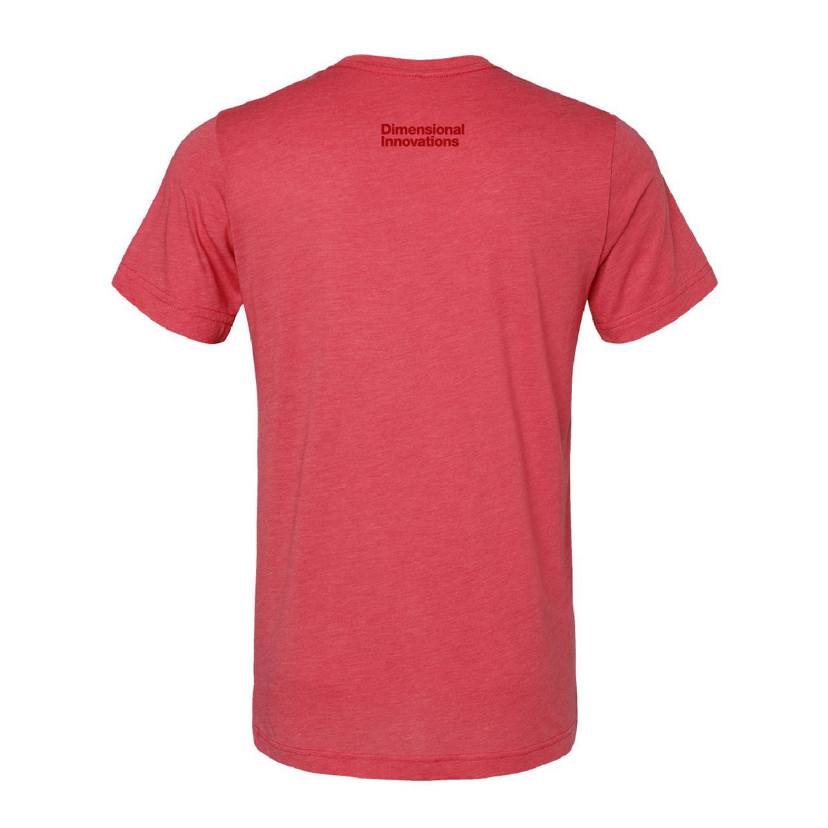 Bella + Canvas Triblend Red Secondary Logo Short-Sleeve T-Shirt