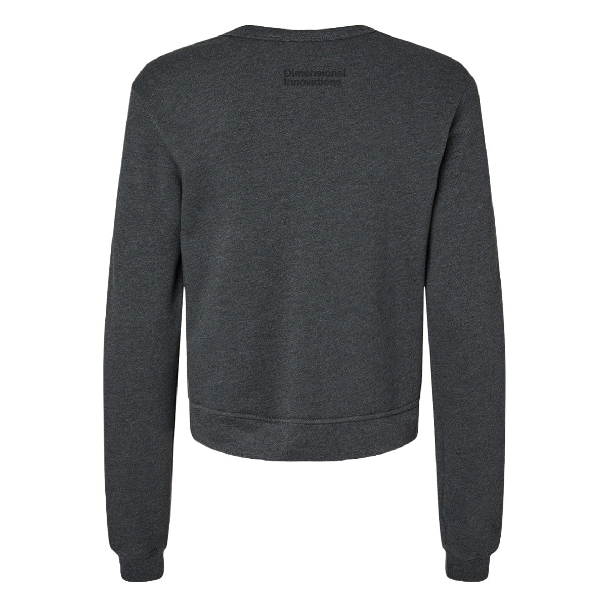 Bella + Canvas Women's Fleece Black Secondary Logo Sweatshirt