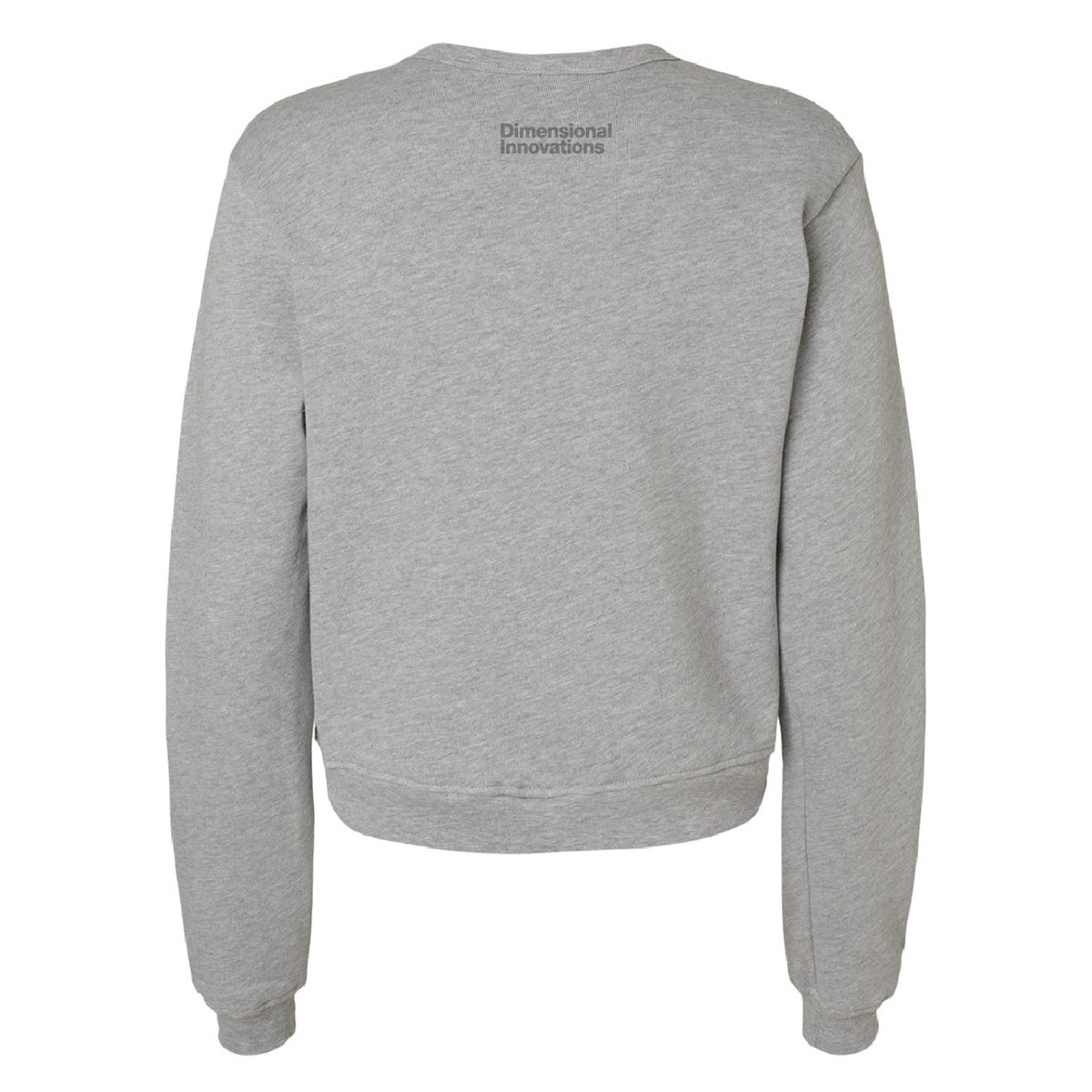 Bella + Canvas Women's Fleece Grey Secondary Logo Sweatshirt