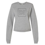 Bella + Canvas Women's Fleece Grey Secondary Logo Sweatshirt