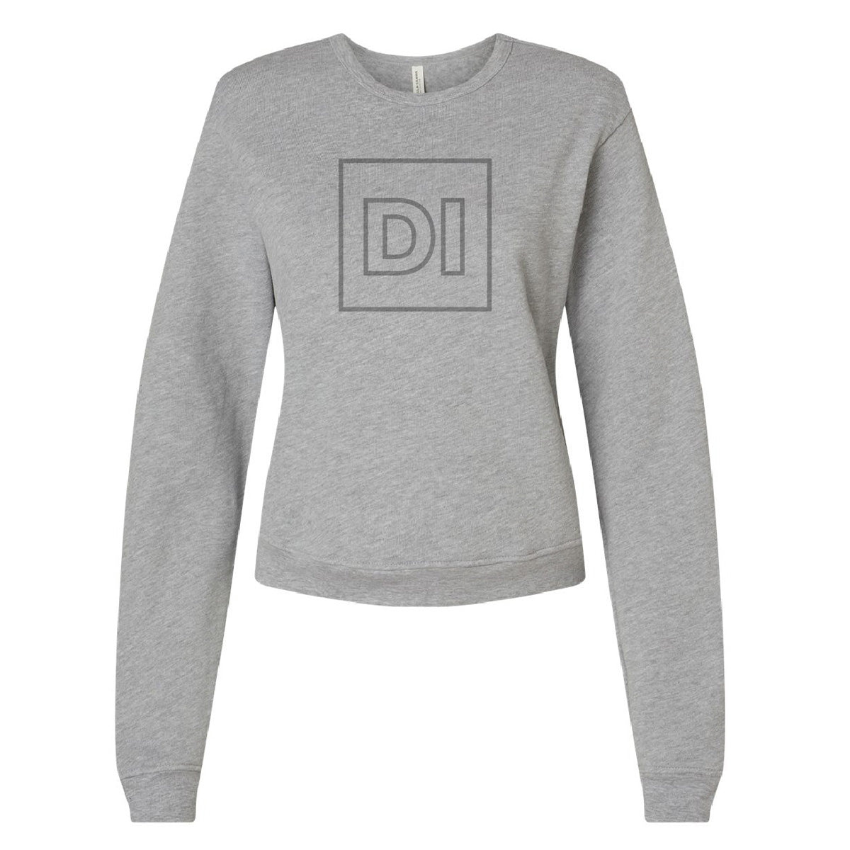Bella + Canvas Women's Fleece Grey Secondary Logo Sweatshirt