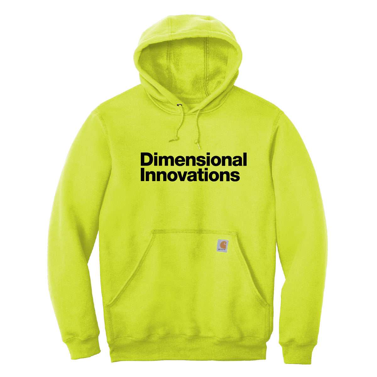 Carhartt Yellow Hooded Sweatshirt