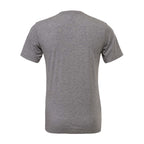 Bella + Canvas Triblend Grey Secondary Logo Short-Sleeve T-Shirt