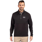 Cutter & Buck Hybrid Black 1/4 Zip Pullover