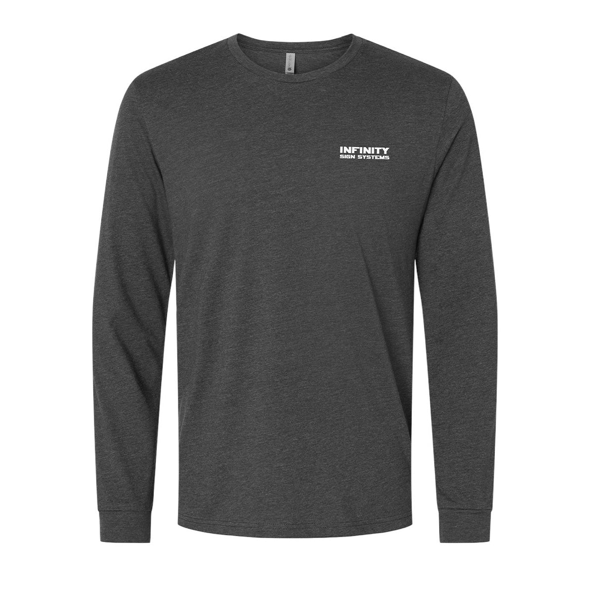 Bella + Canvas Grey Long Sleeve T-Shirt