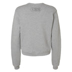 Bella + Canvas Women's Fleece Grey Sweatshirt