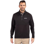 Cutter & Buck Hybrid Black 1/4 Zip Pullover