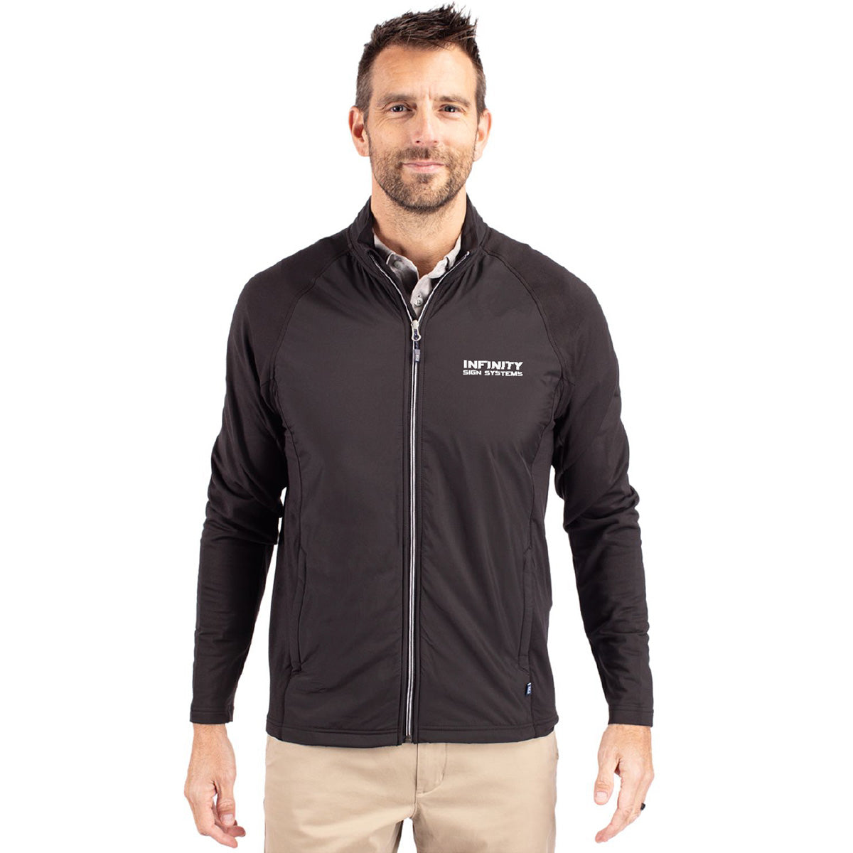 Cutter & Buck Hybrid Black Jacket