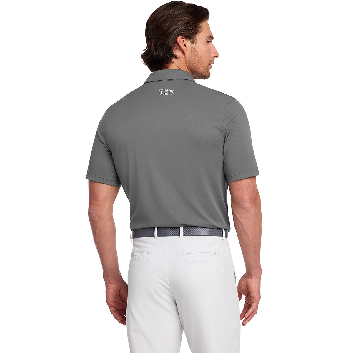 Nike Dry Fit Legacy Grey Polo