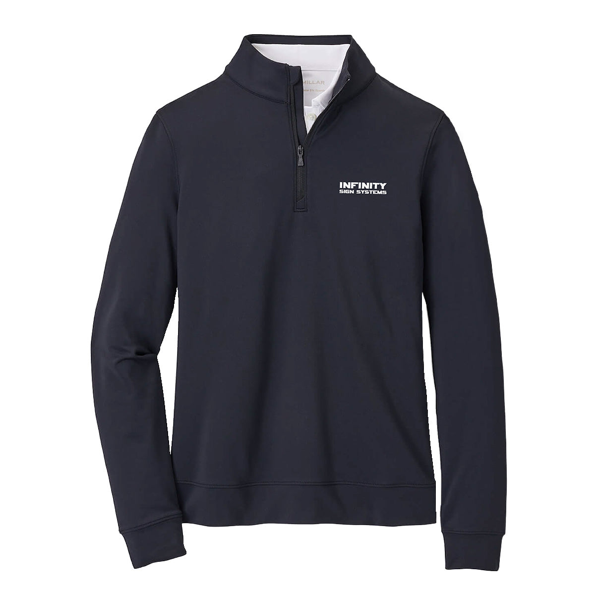 Peter Millar Perth Black 1/4 Zip