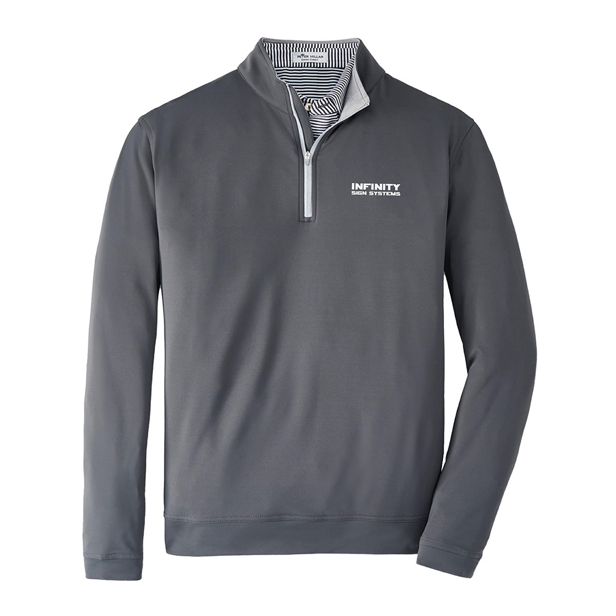 Peter Millar Perth Grey 1/4 Zip