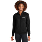 Sport Tek Women's Stretch Black Jacket