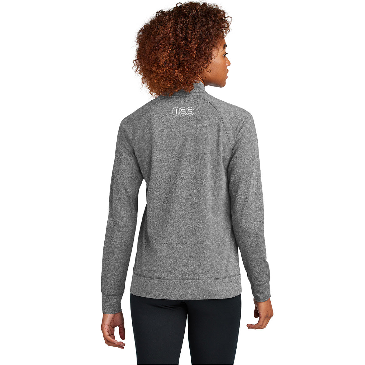 Sport Tek Women's Stretch Gray Jacket