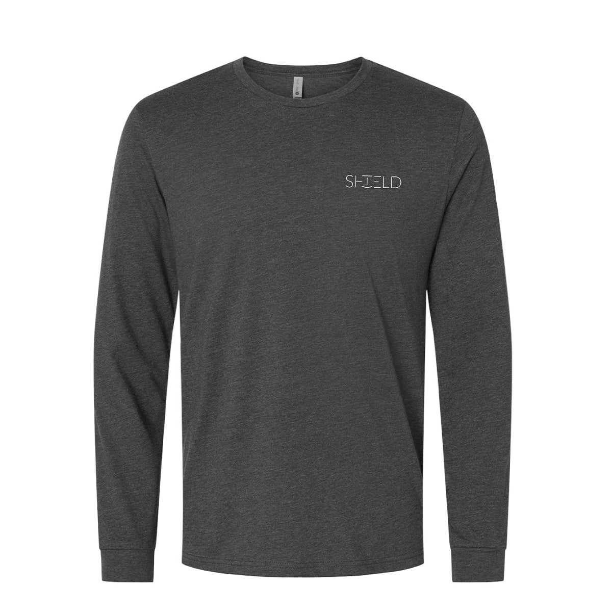 Bella + Canvas Grey Long Sleeve T-Shirt