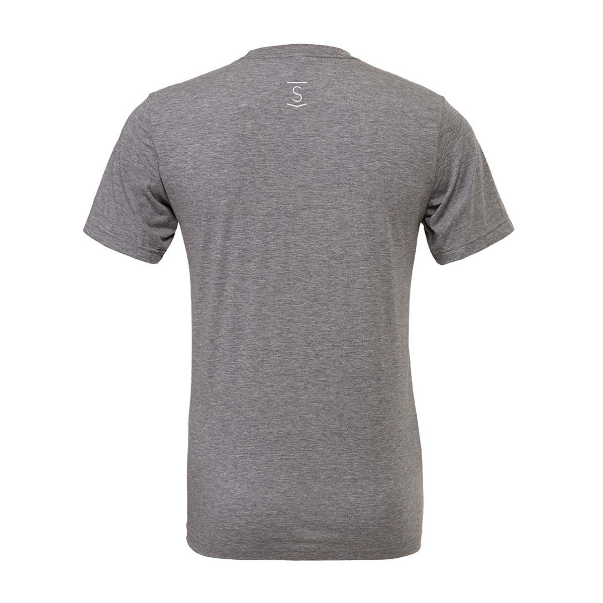 Bella + Canvas Triblend Grey Short-Sleeve T-Shirt