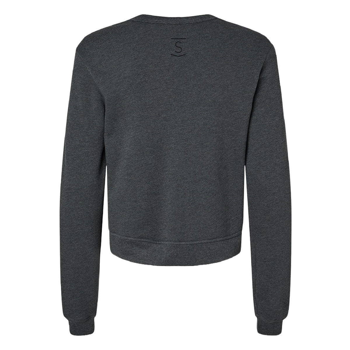 Bella + Canvas Women's Fleece Black Sweatshirt