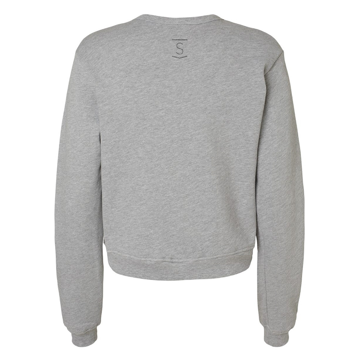 Bella + Canvas Women's Fleece Grey Sweatshirt