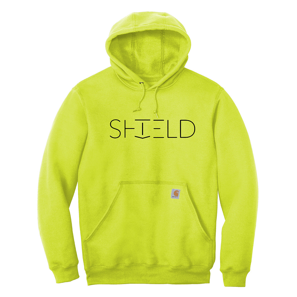 Carhartt Yellow Hooded Sweatshirt