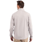Cutter & Buck Hybrid White 1/4 Zip Pullover