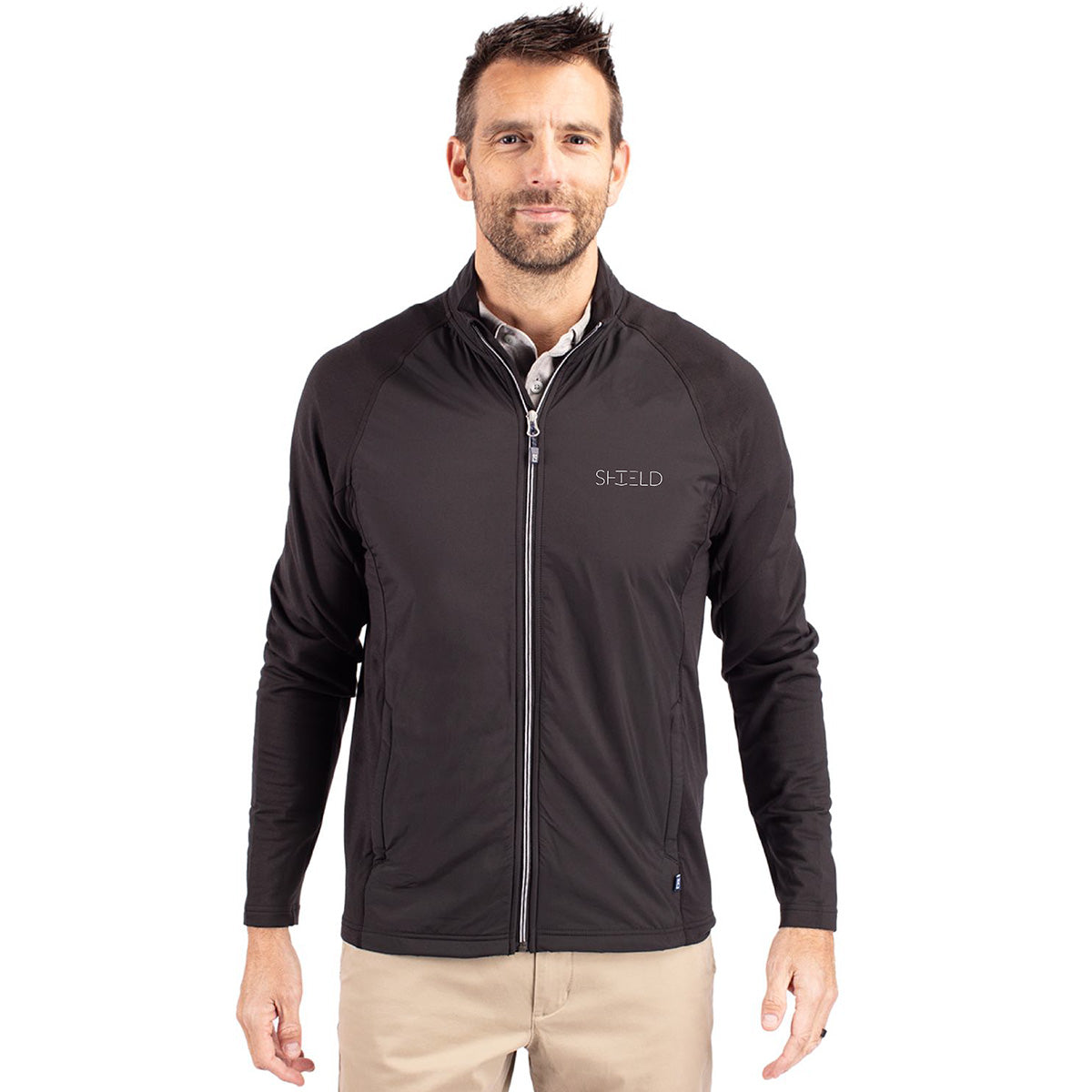 Cutter & Buck Hybrid Black Jacket