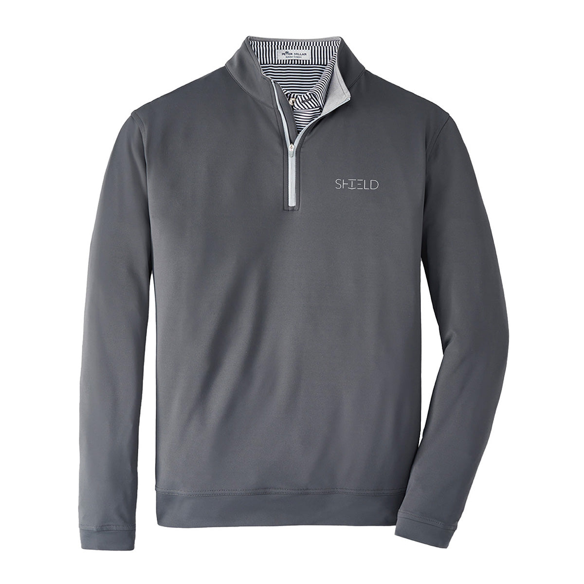 Peter Millar Perth Grey 1/4 Zip