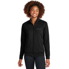 Sport Tek Women's Stretch Black Jacket