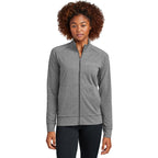 Sport Tek Women's Stretch Gray Jacket
