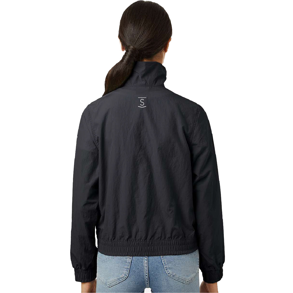 Columbia Women's Black Windbreaker